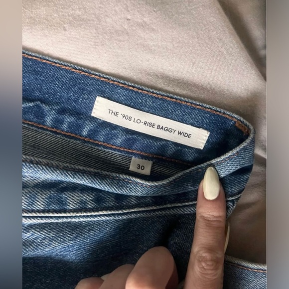 Denim Forum The 90’s Iggy Lo-Rise Baggy Jean - Picture 3 of 3